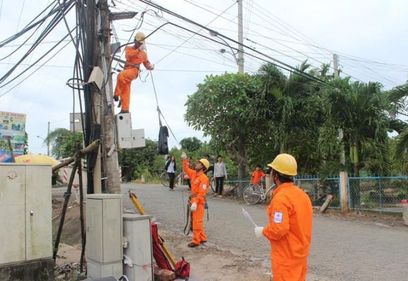 Liên hệ Điện lực Châu Thành Tiền Giang