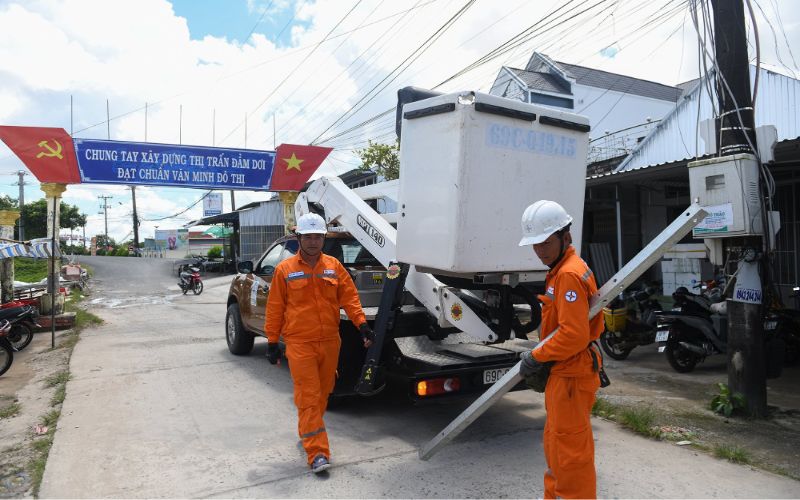 Thông tin điện lực Tân Phú Đông Tiền Giang